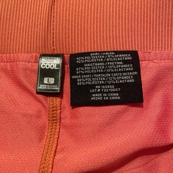 32 Degrees Skirt w/ Built in Shorts Lot, Size Large, Coral and Blues, 4 Skirts - Picture 6 of 6